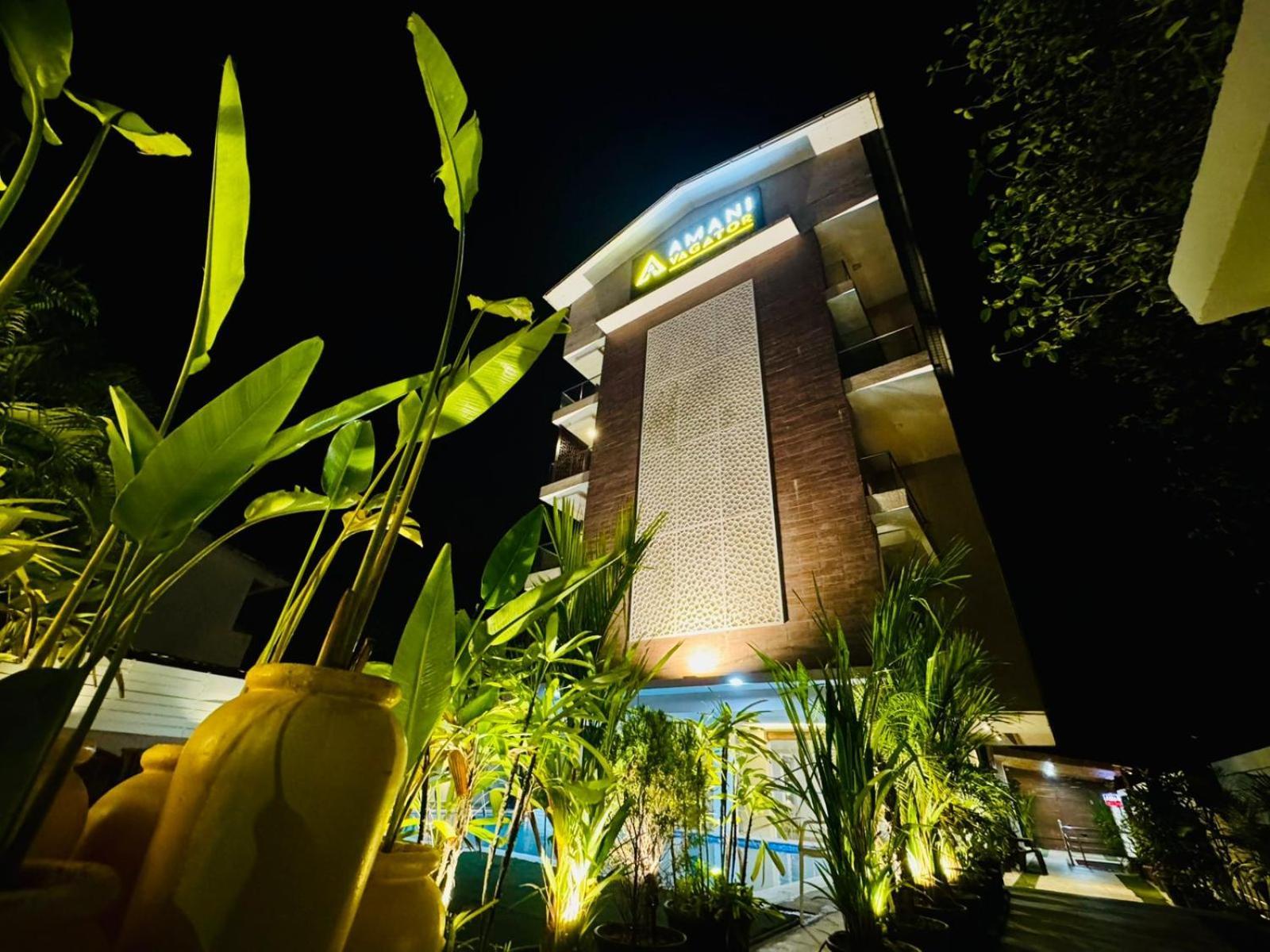Bluo Amani Vagator - Boutique Hotel Goa 安君纳 外观 照片