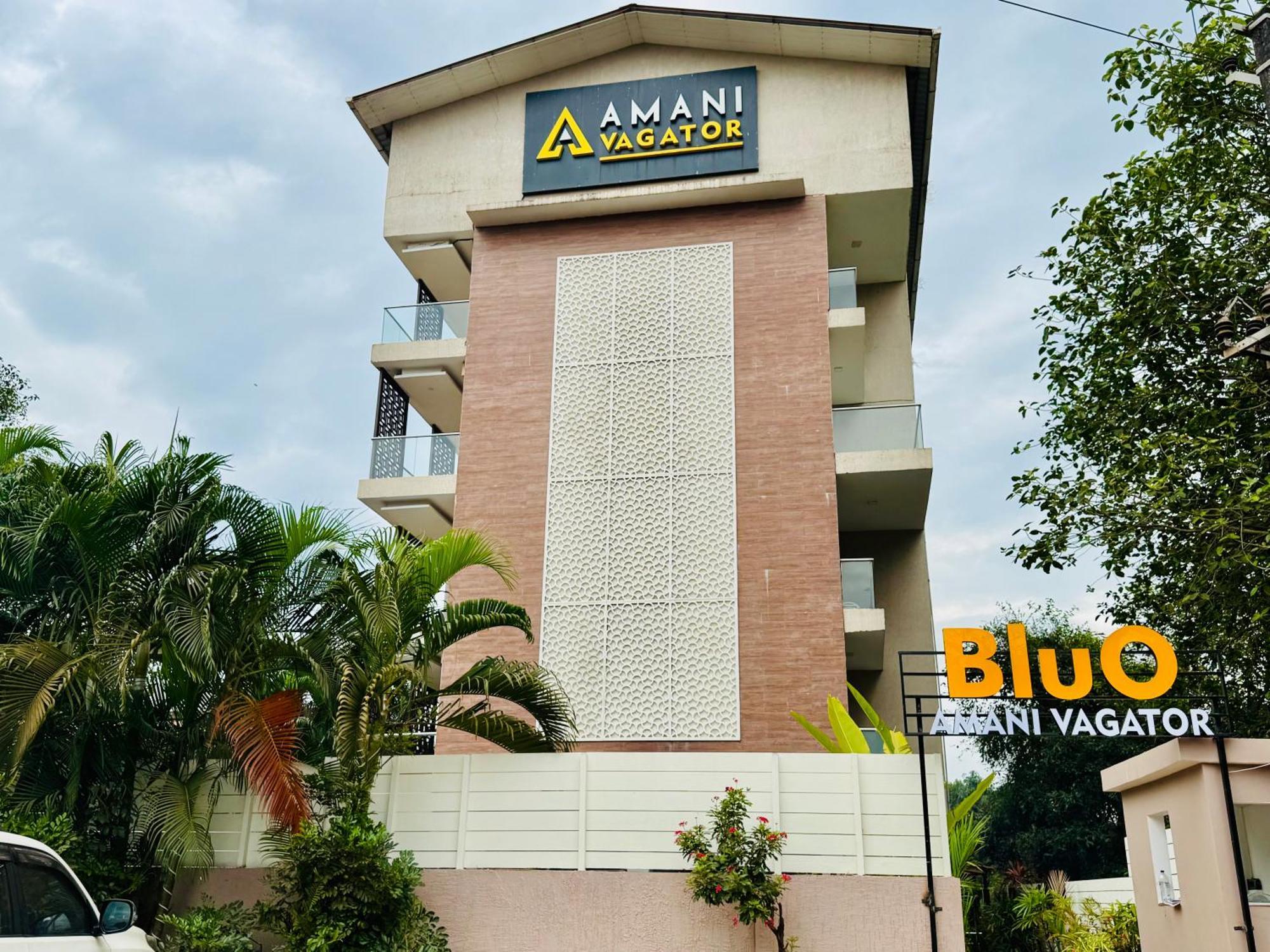 Bluo Amani Vagator - Boutique Hotel Goa 安君纳 外观 照片