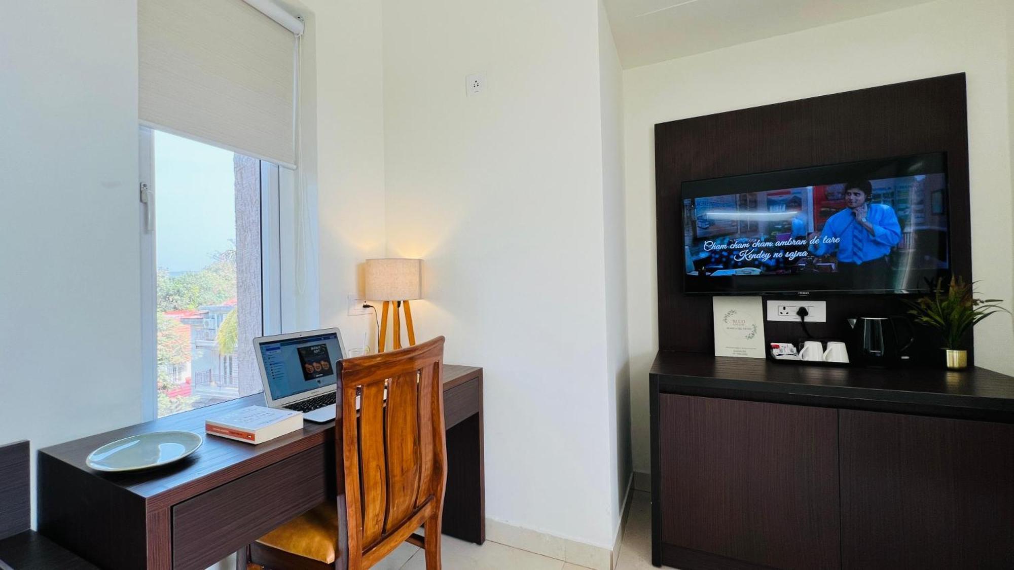 Bluo Amani Vagator - Boutique Hotel Goa 安君纳 客房 照片