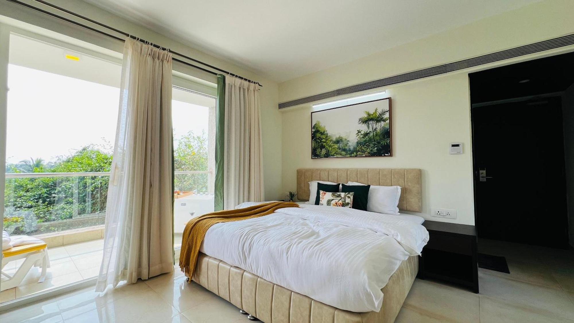 Bluo Amani Vagator - Boutique Hotel Goa 安君纳 外观 照片