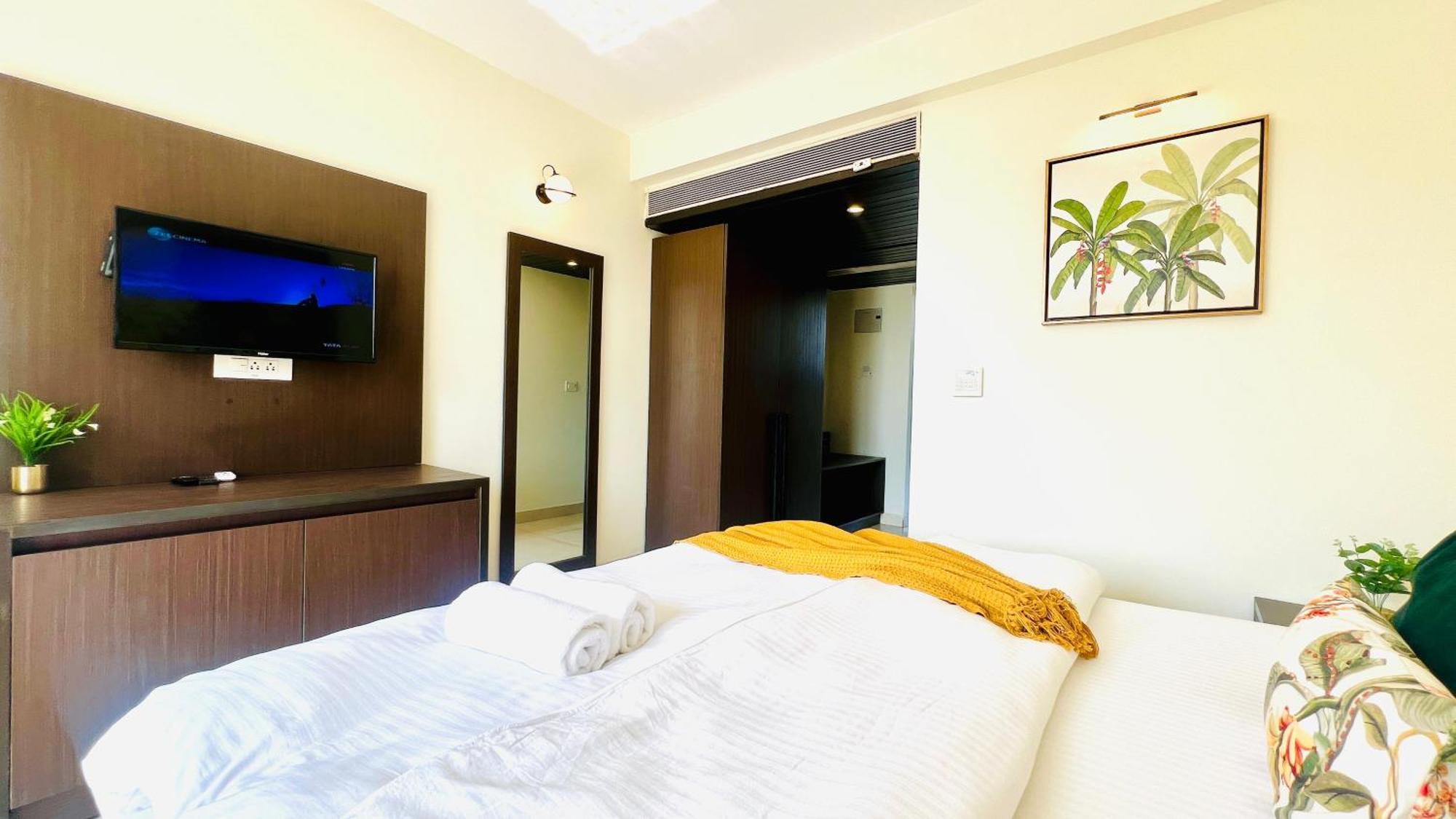 Bluo Amani Vagator - Boutique Hotel Goa 安君纳 外观 照片