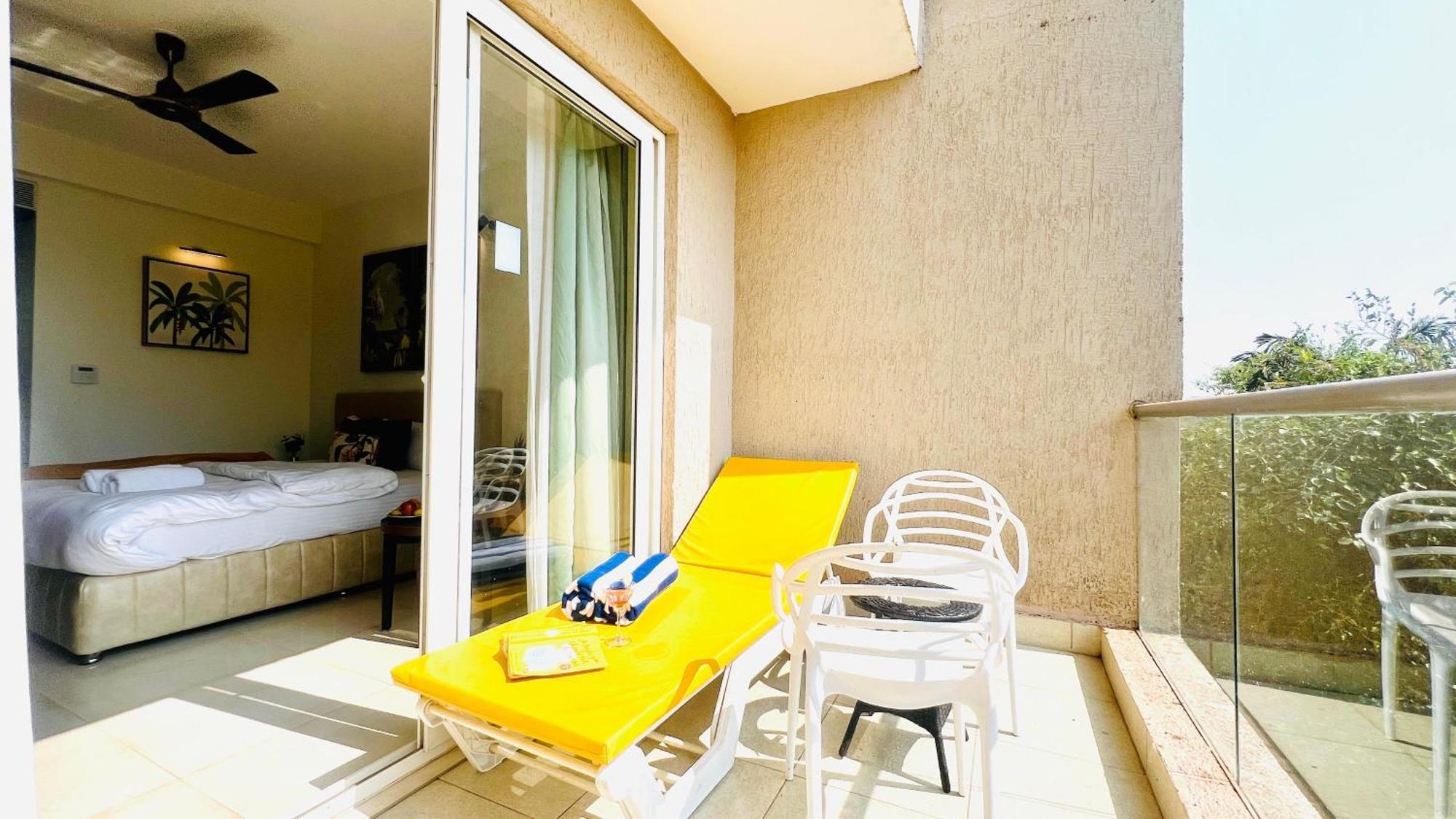 Bluo Amani Vagator - Boutique Hotel Goa 安君纳 外观 照片