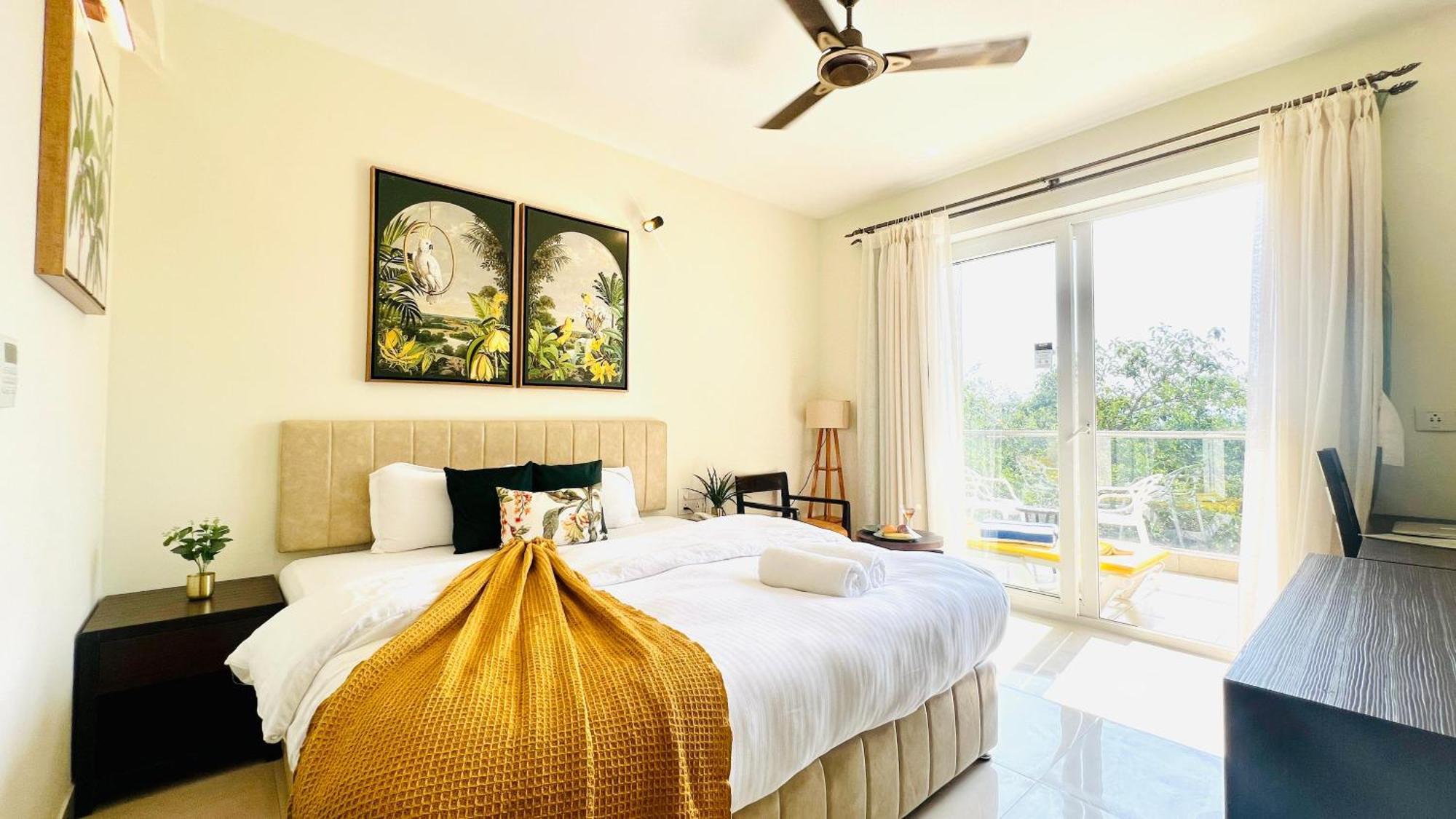 Bluo Amani Vagator - Boutique Hotel Goa 安君纳 外观 照片