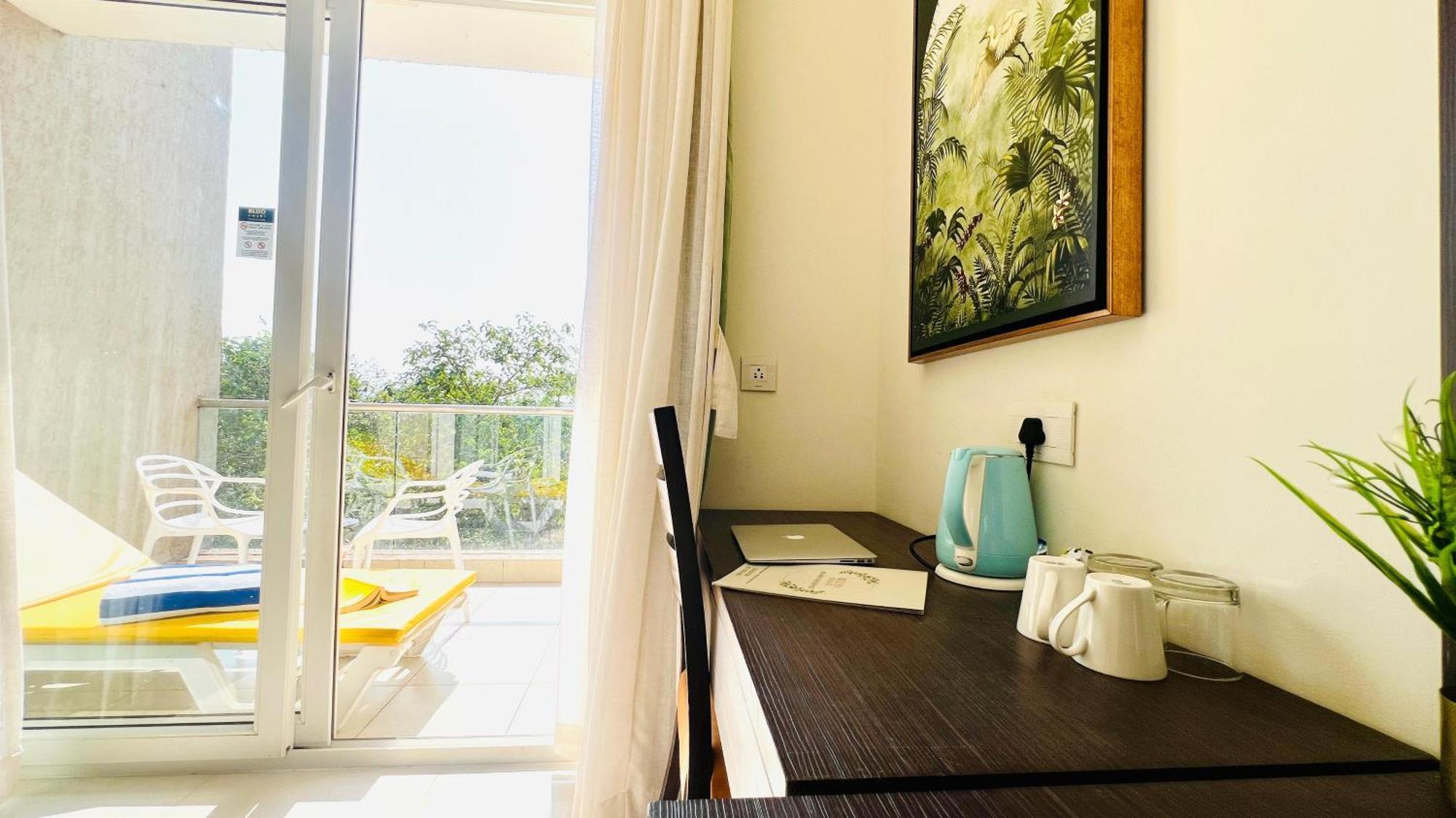Bluo Amani Vagator - Boutique Hotel Goa 安君纳 客房 照片