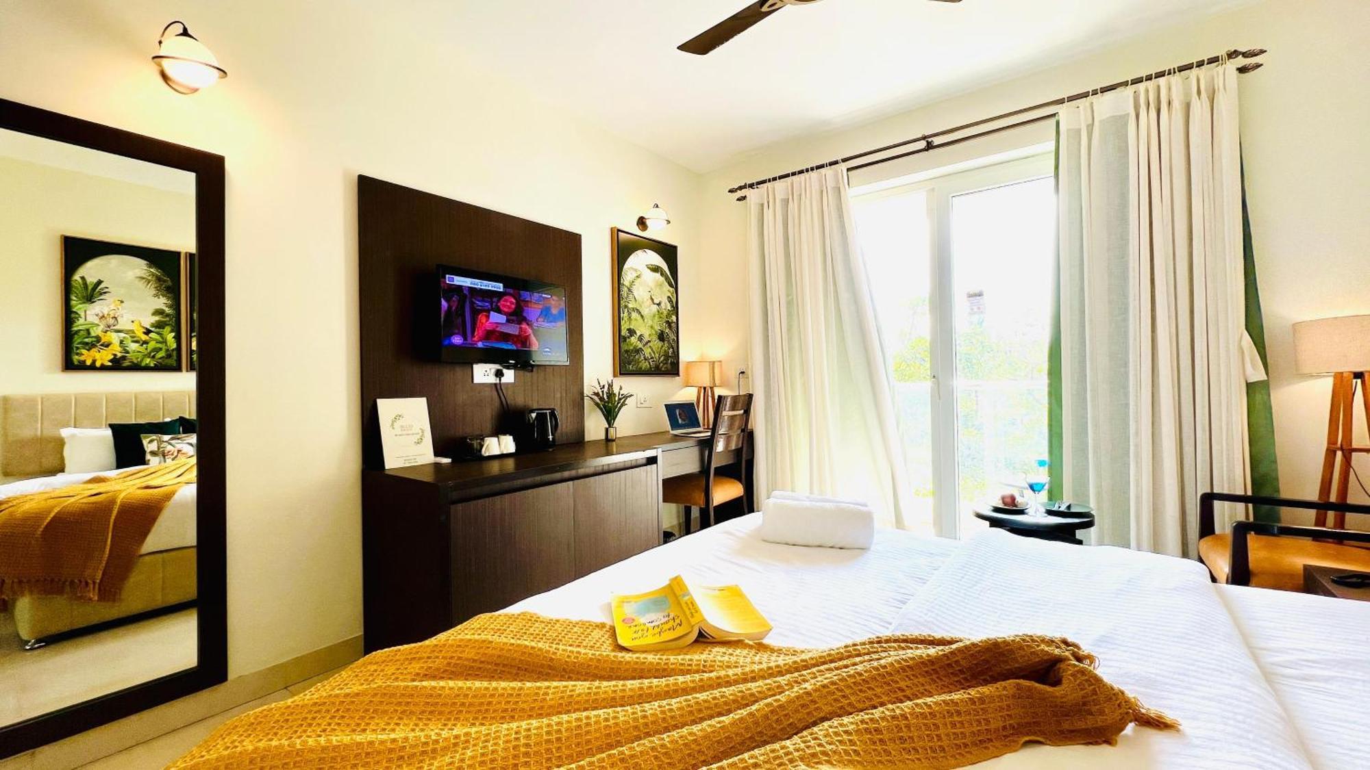 Bluo Amani Vagator - Boutique Hotel Goa 安君纳 外观 照片